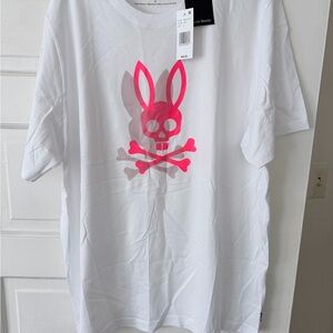Psycho Bunny Men's Chicago Graphic Tee White xxl nwt